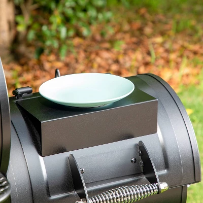 Captiva Designs E02GR016 16" Offset Charcoal Smoke - Black - Image 9