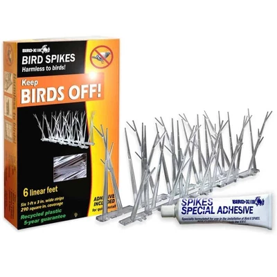 Bird-X 10" Stainless Steel Bird Spikes