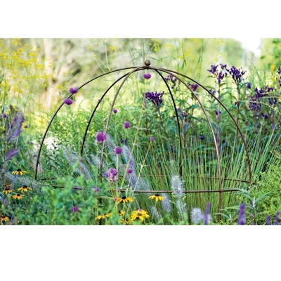 Gardeners Supply Company Jardin Bird Cage Plant Support | Large Sturdy Grow-Through Steel Flower Trellis And Garden Decor | Best To Support Peonies, - Image 3