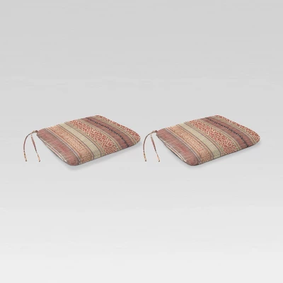 2pk 18" X 15" Monoblock Outdoor Seat Cushions - Jordan Manufacturing - Image 5