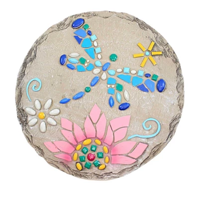 Home & Garden Mosaic Garden Stepping Stones Ganz - Outdoor Sculptures And Statues - Image 5