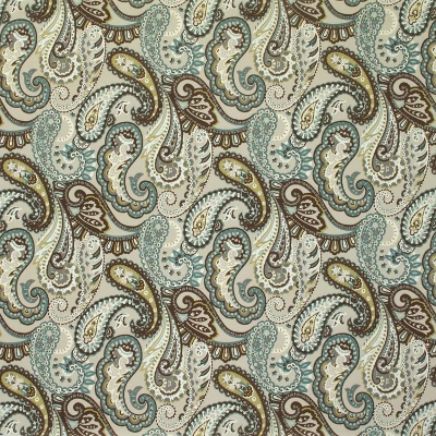 Outdoor Wicker Loveseat Cushion - Tamara Paisley - Pillow Perfect - Image 2