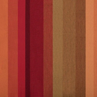 The Hamptons Collection 102” Orange Striped Sunbrella Brazilian Style Hammock With Stand - Image 3