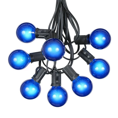 Novelty Lights 100 Feet G40 Globe Outdoor Patio String Lights, Black Wire - Image 6