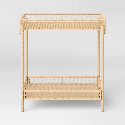 Exmore Bar Cart - Natural - Threshold™ - Image 2