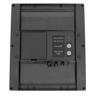 Sunnydaze Decor Sunnydaze Outdoor Florence Solar Wall Fountain With Battery Backup Feature - 27" - Image 2