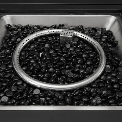 Kaplan 5pc Outdoor Conversation Set With Dante Fire Table & 4 Arm Chairs - Oatmeal - Crosley - Image 11