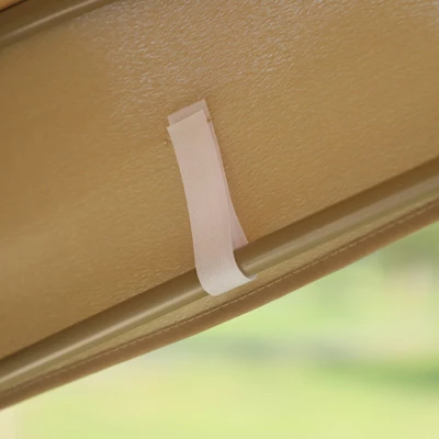 Outsunny 3 Person Outdoor Porch Swing Lounge Chair Bench With Canopy Top- Brown - Image 7