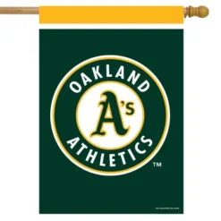 Briarwood Lane Oakland Athletics House Flag MLB Licensed 28" X 40"