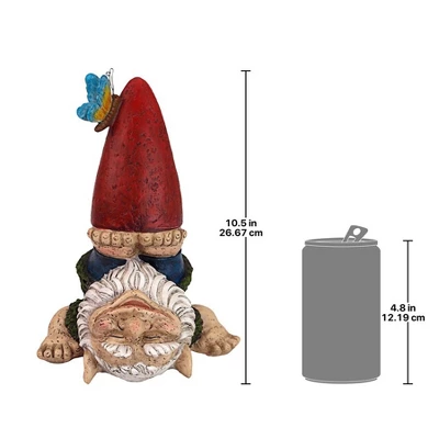 Design Toscano Topsy-Turvy Theo Garden Gnome Statue - Image 6