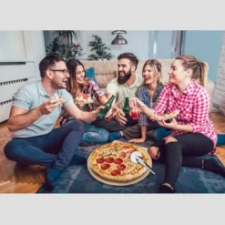 Royal Gourmet 2pc Pizza Set For BBQ Grill Oven With 13'' Round Pizza Cordierite Stone