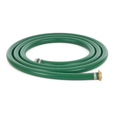 Apache 98128010 1.5-inch Diameter 20-Foot Long PVC Flexible Style G Pool Sump-Pump Garden Suction/Discharge Hose With Aluminum Pin Lug Fittings, Green - Image 3