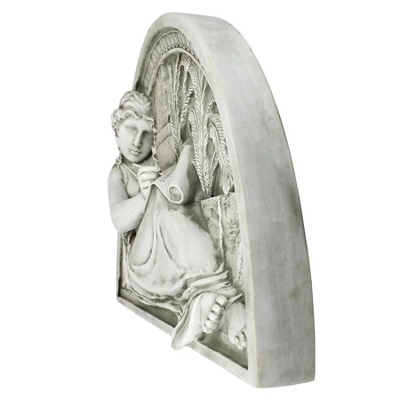 Design Toscano The Little Author Lunette Wall Sculpture - Image 3