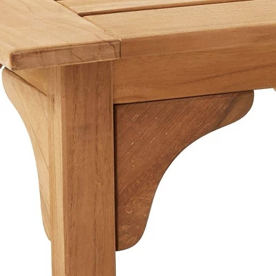 Caterina Teak Patio Coffee Table - Cambridge Casual - Image 5