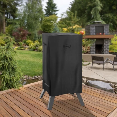 Pure Grill 40-inch Smoker BBQ Grill Cover For Electric Vertical Smokers, Universal Fit Cover - 24" X 17" X 38" - Image 4