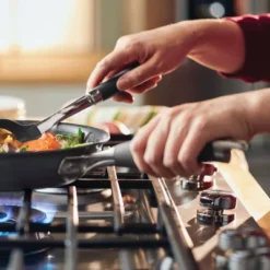 Anolon Advanced Home 14.5" Open Fry Pan With Helper Handles Moonstone