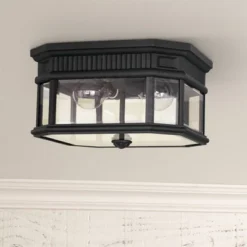 Generation Lighting Cotswold Lane 11 1/2" Wide Black Ceiling Light