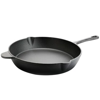 Gibson General Store Addlestone 12 In. Preseasoned Round Cast Iron Frying Pan - Image 4