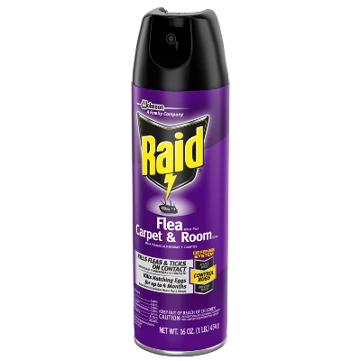 Raid Flea Killer Plus Carpet & Room Spray - 16oz - Image 3
