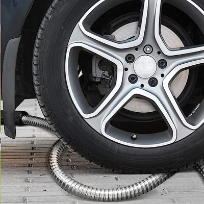 Bionic Steel Pro 75 Foot 304 Stainless Steel Metal Garden Hose With Brass Nozzle - Image 3