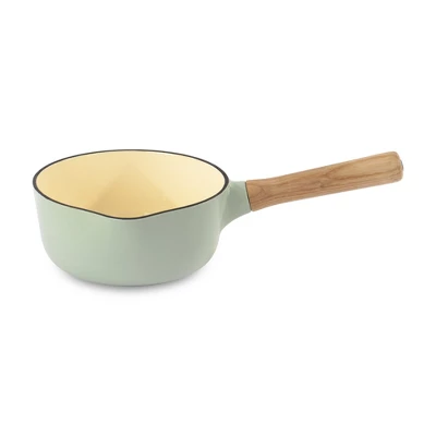BergHOFF Ron 7" Saucepan 1.8qt., Enameled Cast Iron, Wood Handle - Image 6