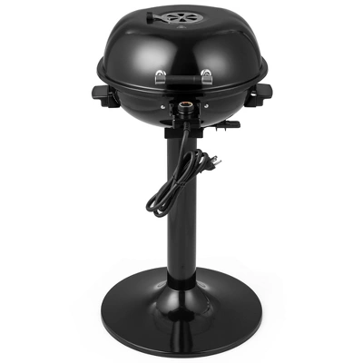 Costway 1600W Electric BBQ Grill With Warming Rack, Temperature Control & Grease Collector - Image 9