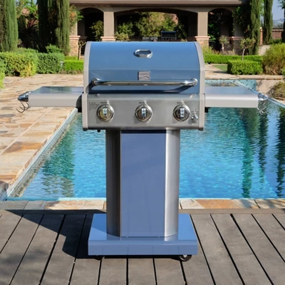 Kenmore 3-Burner Outdoor Gas BBQ Propane Grill - Image 3