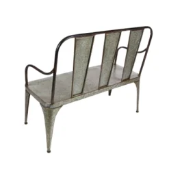 Metal Garden Bench - Olivia & May