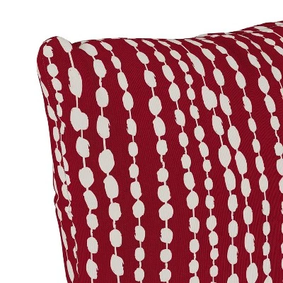 Square Outdoor Holiday Throw Pillow - Skyline Furniture - Image 2