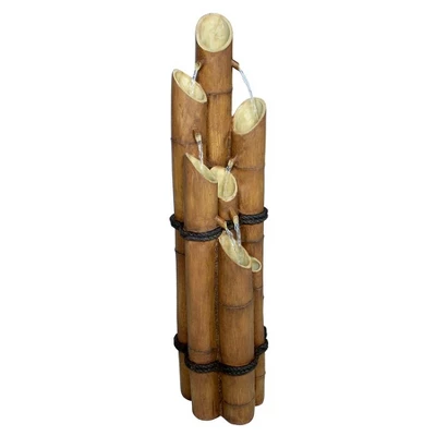 Design Toscano Cascading Bamboo Sculptural Fountain - Image 5