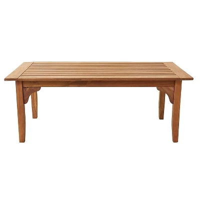 Caterina Teak Patio Coffee Table - Cambridge Casual - Image 6
