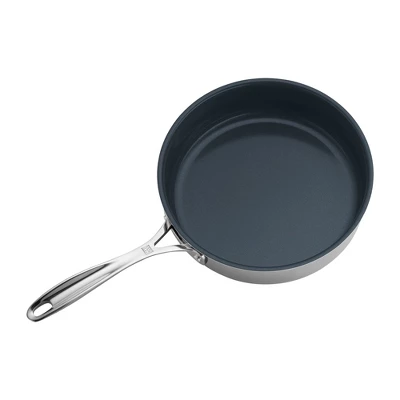 ZWILLING Clad CFX Stainless Steel Ceramic Nonstick Saute Pan - Image 2