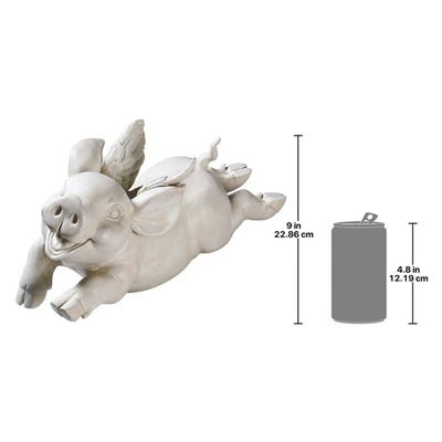 Design Toscano If Pigs Had Wings Sculpture - Image 3