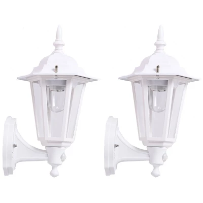 Maxsa Innovations 2pk Battery Powered Motion Activated Plastic LED Wall Sconces - Image 6