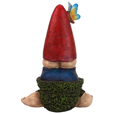 Design Toscano Topsy-Turvy Theo Garden Gnome Statue - Image 5