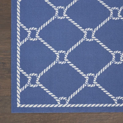 Waverly NauticalNavy Indoor/Outdoor Area Rug By Nourison - Image 4