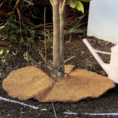 Farmlyn Creek 6 Pack Tree Mulch Rings, Base Protector For Landscaping, 18"