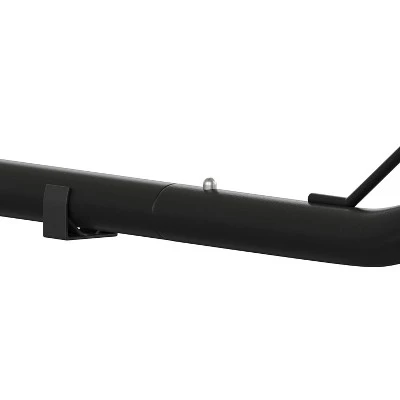 Flash Furniture All-Weather Heavy Duty Steel Hammock Stand For Hammocks 9-14 Feet Long - Black - Image 8