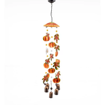 Wind & Weather Solar Fall Mobile With Wind Chimes - Image 4