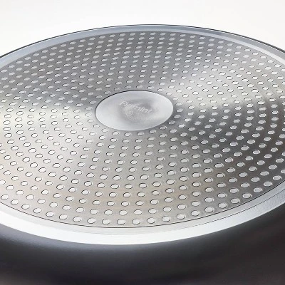 8qt Nonstick Hard Anodized Aluminum Stock Pot Dark Gray - Figmintâ„¢ - Image 4