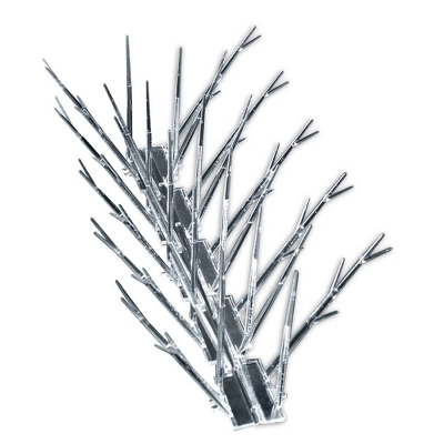 2pk 10' Plastic Bird Spikes Kit With Glue - Bird-X - Image 2