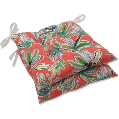 Outdoor/Indoor Tufted Seat Cushions Sunny Daze - Pillow Perfect - Image 5