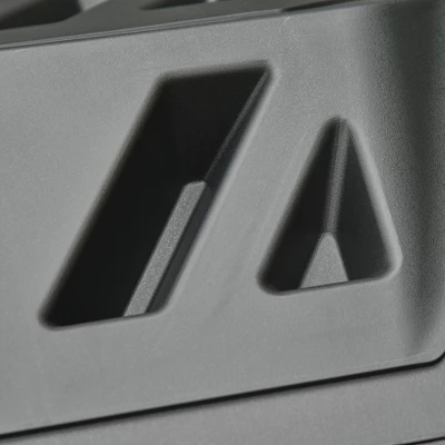 Outsunny Tumbling Compost Bin Outdoor 360° Dual Chamber Rotating Composter 43 Gallon - Image 4