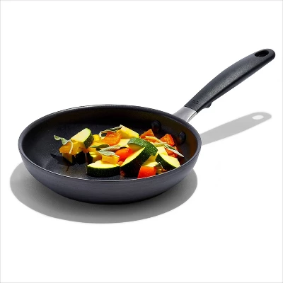 OXO 8" Non-Stick Open Frypan Black - Image 5