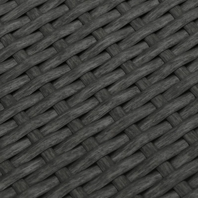 Santa Cruz 8pc Wicker Sectional Gray - Christopher Knight Home - Image 7