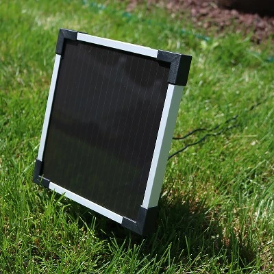 Sunnydaze Decor Sunnydaze Outdoor Polyresin Solar Powered Stone Bowls Water Fountain With LED Lights And Backup Battery - 30" - Image 7