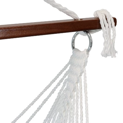 Sunnydaze Decor Sunnydaze Large Tufted Victorian Hammock Chair Swing With C-Stand - 300 Lb Weight Capacity - Image 2