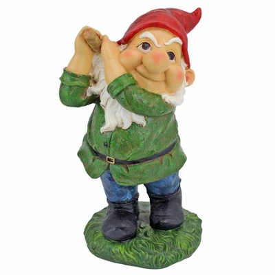 Design Toscano Bogey Burt Garden Gnome Statue - Image 2