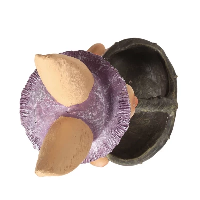 Christopher Knight Home 14" Wide Rafter Concrete Outdoor Novelty Rabbit Planter Brown/Orange - Image 6