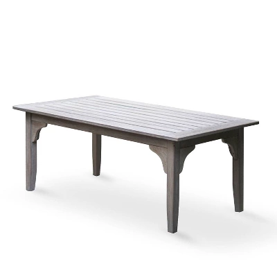 Caterina Teak Patio Coffee Table - Cambridge Casual - Image 8